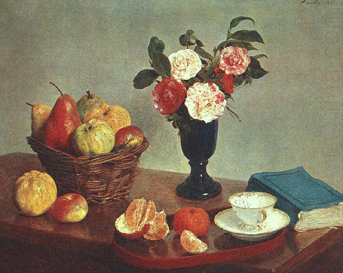 Still Life 1, Henri Fantin-Latour